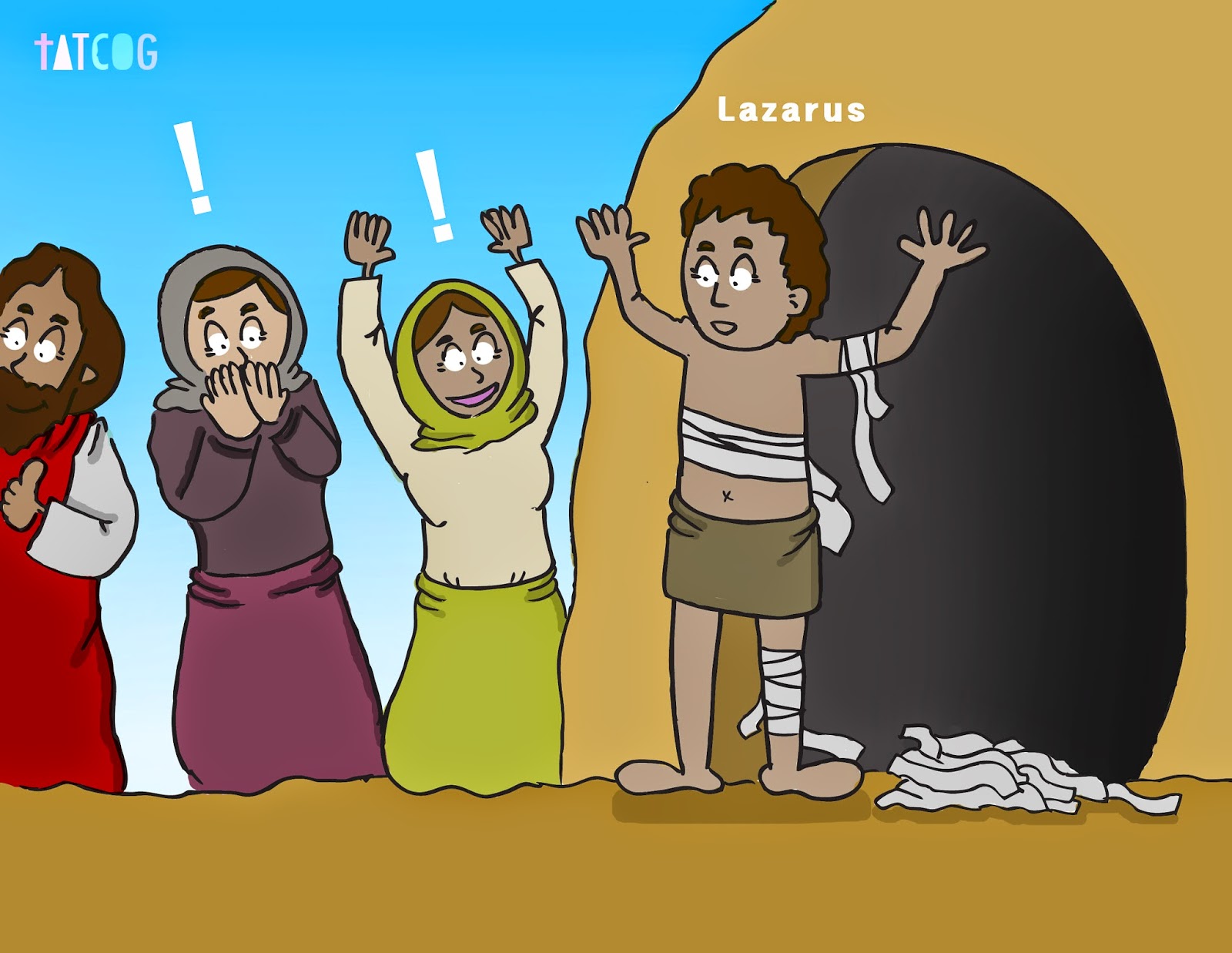 Jesus Raises Lazarus Clipart 20 Free Cliparts Download Images On 