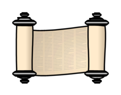 477 Torah free clipart.