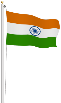 Download INDIAN FLAG Free PNG transparent image and clipart.