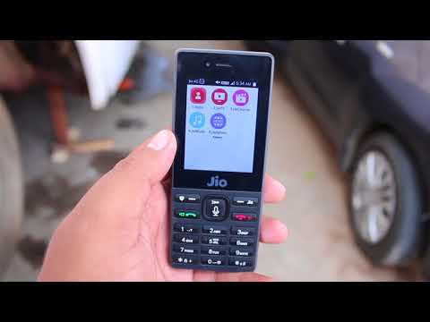 Reliance Jio Phone Hands on, Camera, Features.