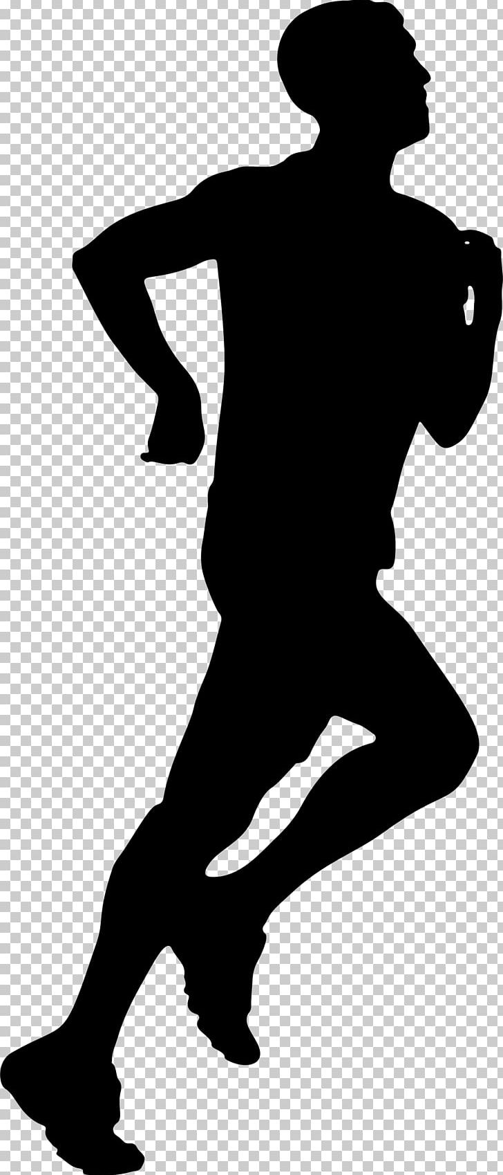 Jogging Silhouette Running PNG, Clipart, Art, Black, Black.