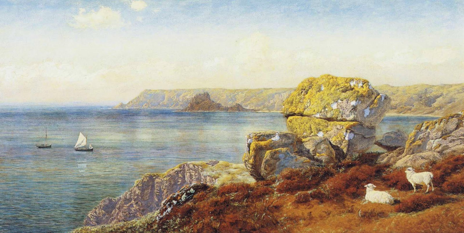 john brett pre raphaelite landscape painter.