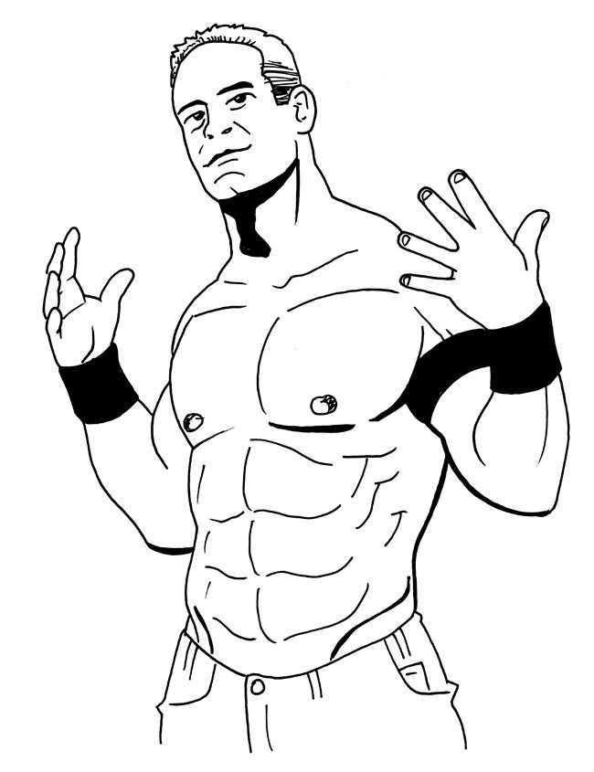 John Cena Clipart.