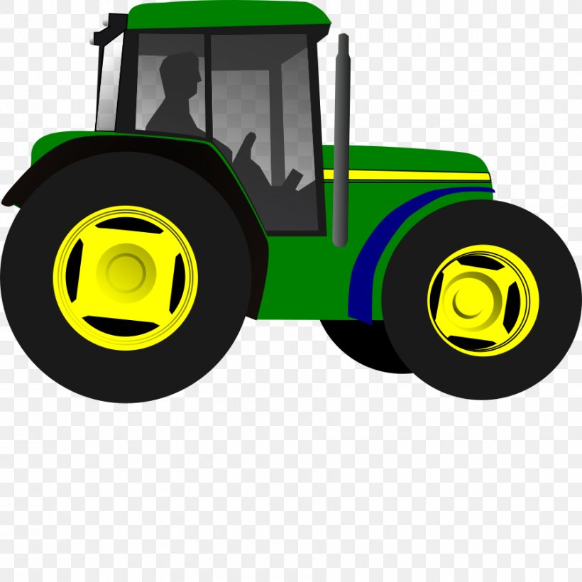 John Deere Tractor Agriculture Clip Art, PNG, 900x900px.