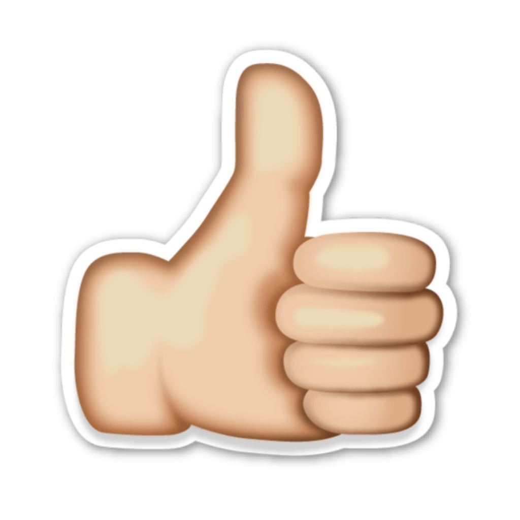 Emoji joinha png 3 » PNG Image.