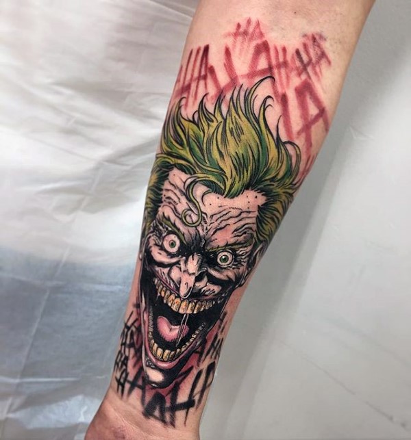 90 Joker Tattoos For Men.