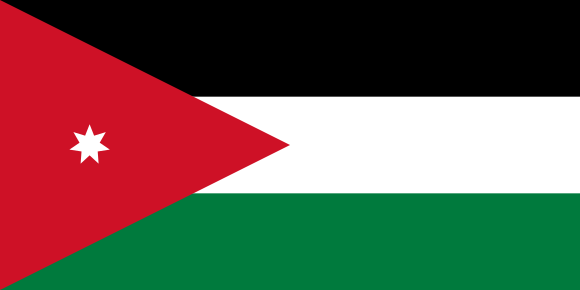 Flag of Jordan.