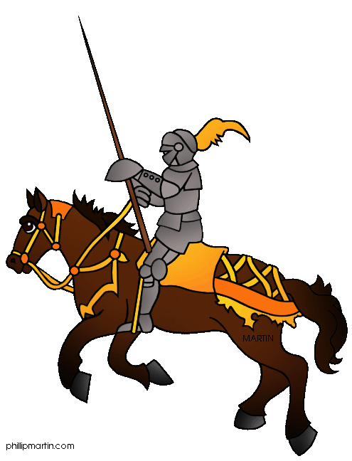 Jousting Clip Art.