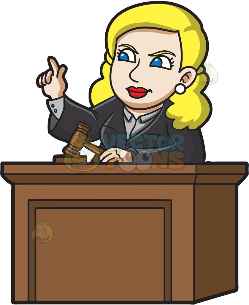 clip art of judges bench and hands on a bible