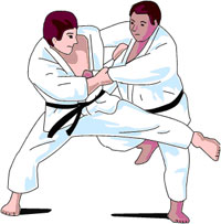 Judo Clipart.