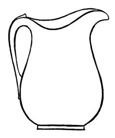 Pitcher Of Water Clipart.