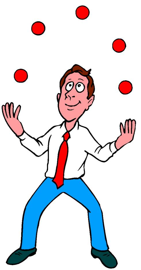 Juggling Clipart.