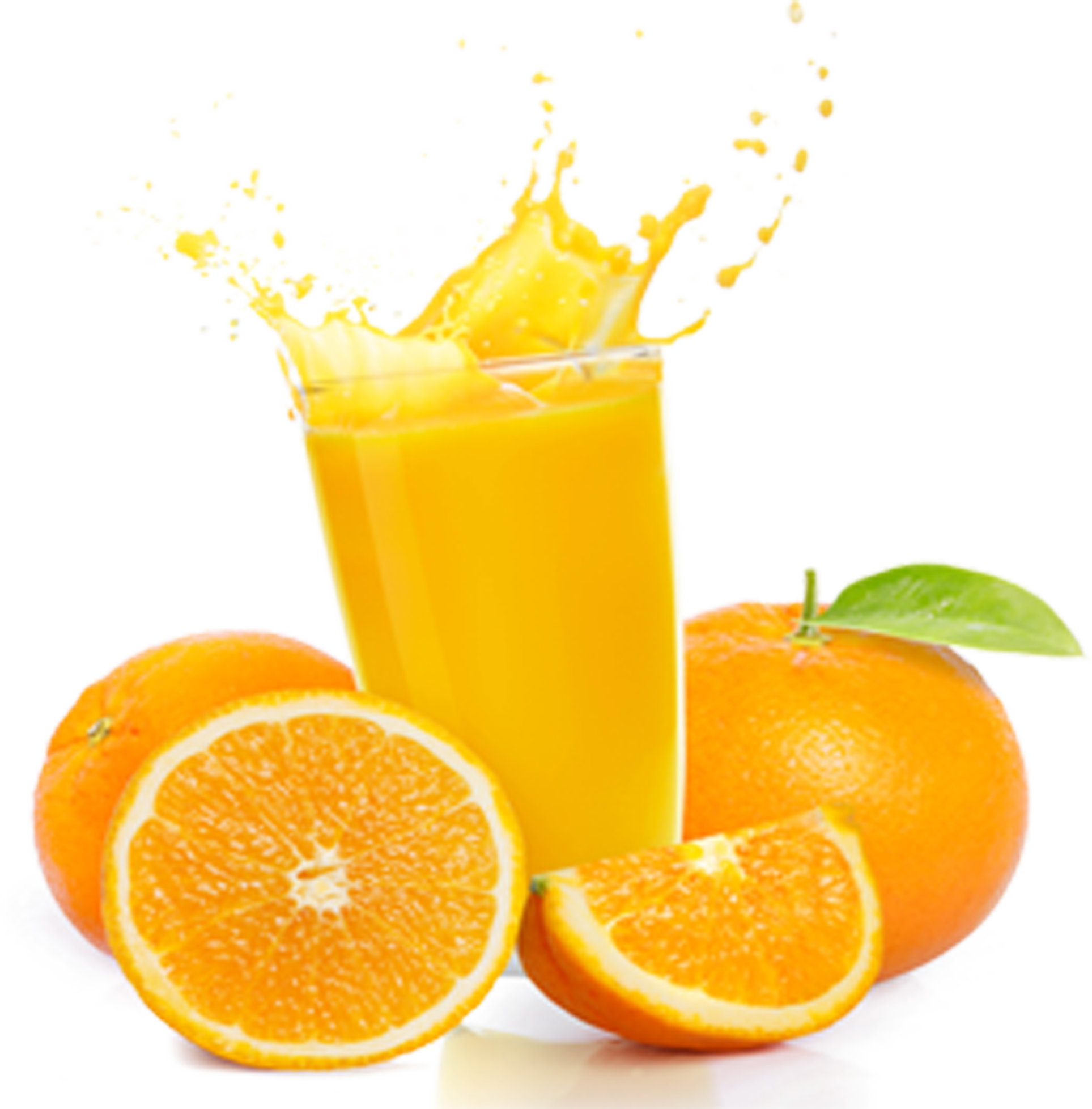 Orange Soft Drink Oranges Clipart.