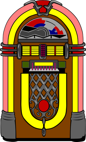 Vector jukebox image.
