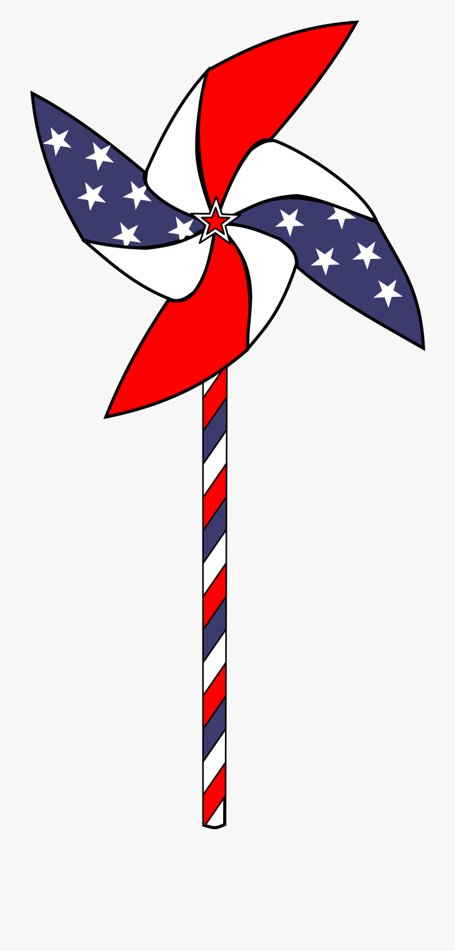 July 4th Pinwheel Animation.