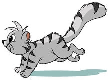 Jumping Cat Clipart.