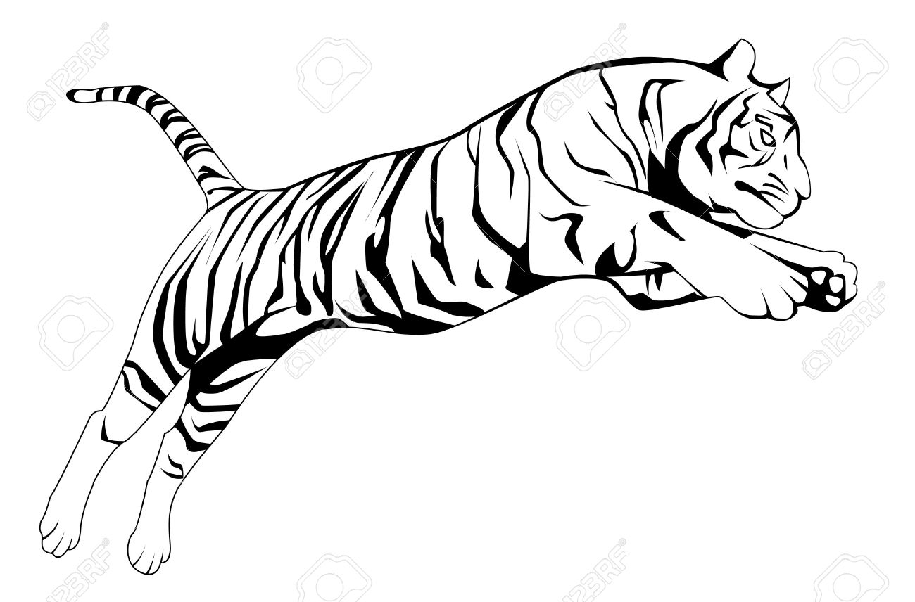 leaping tiger clipart 10 free Cliparts | Download images on Clipground 2021