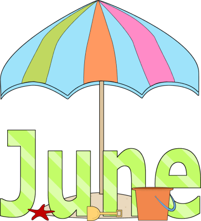 June Clipart.