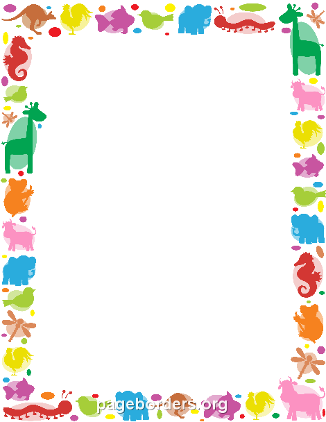 Wild Animal Clipart Border 20 Free Cliparts Download Images On 