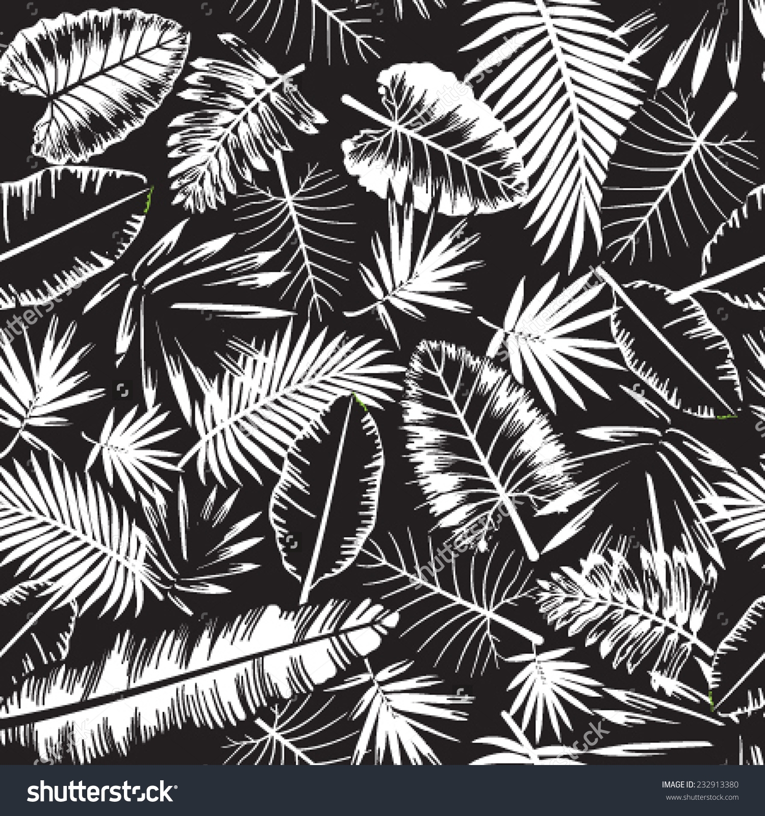 Jungle Background Clipart Black And White.