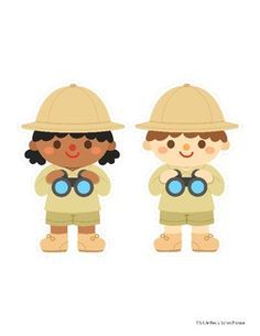 Jungle Explorer Clipart