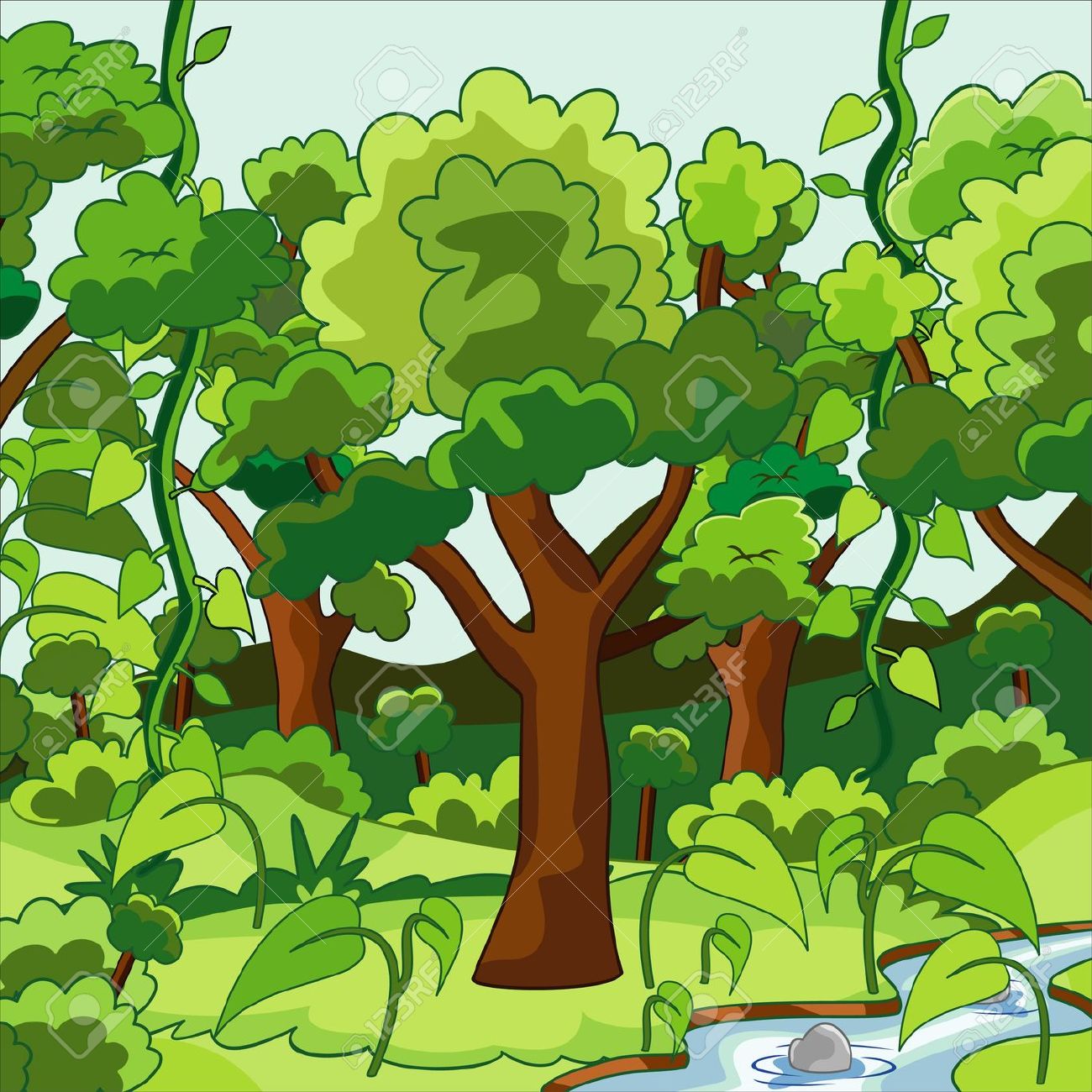 Clipart Images Of Jungle.