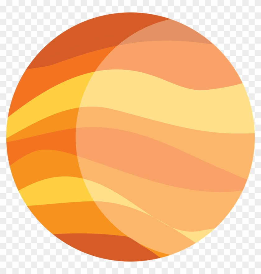 Jupiter, Orange, Planet.