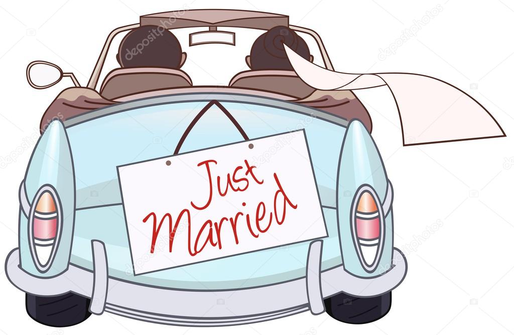 Just married auto clipart 9 » Clipart Station.