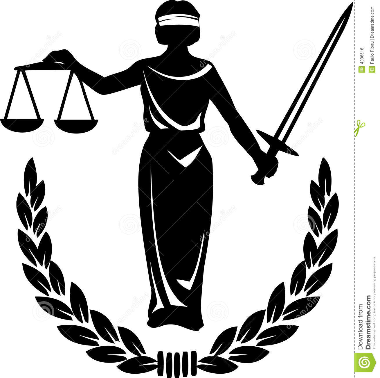 Lady Justice Clipart.