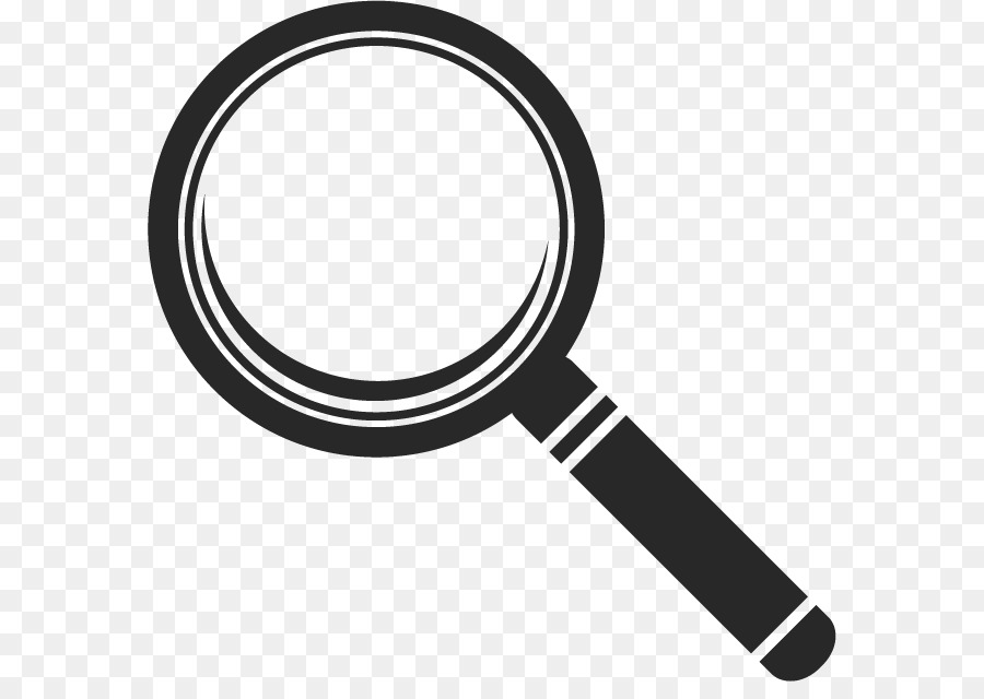 Magnifying Glass Cartoon clipart.