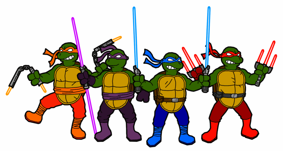 Teenage Mutant Ninja Turtles Clipart.