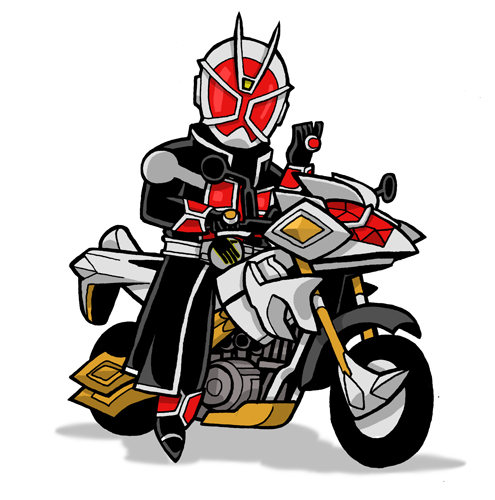 Kamen Rider Cartoon.