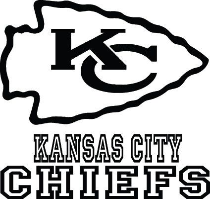 Kansas City Chiefs Silhouette.