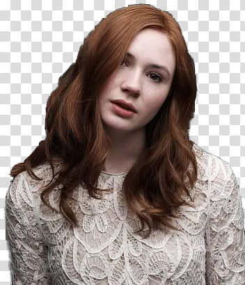 Karen Gillan transparent background PNG clipart.