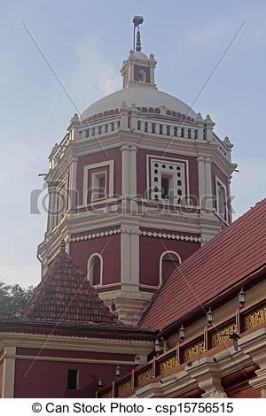 Stock Photography of Shri shantadurga temple in kavlem , Ponda.