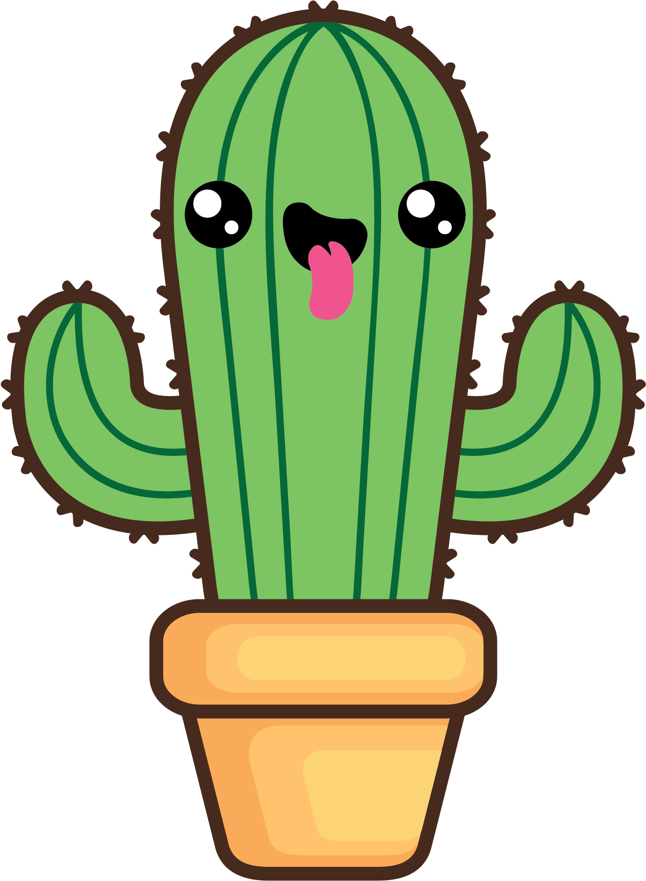 Kawaii Cactus Clipart 10 Free Cliparts Download Images On Clipground 2023