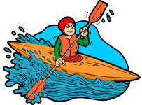 Kayaks clipart - Clipground