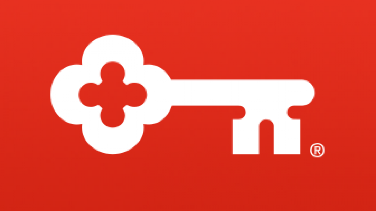 KeyBank Logo and Tagline.