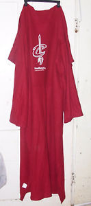 Details about Cleveland CAVS & Keybank Snuggie Blanket Robe RED Fleece 68 x  50\