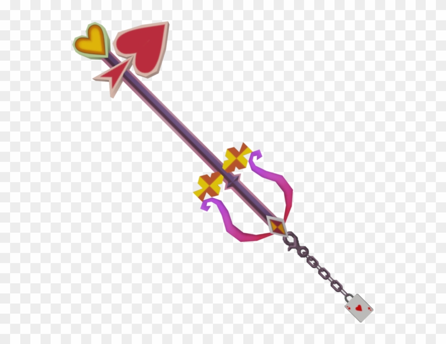 Kingdom Hearts Keyblade Lady Luck Clipart (#3503119.