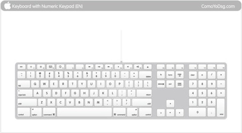 Download keyboard outline clipart 20 free Cliparts | Download ...