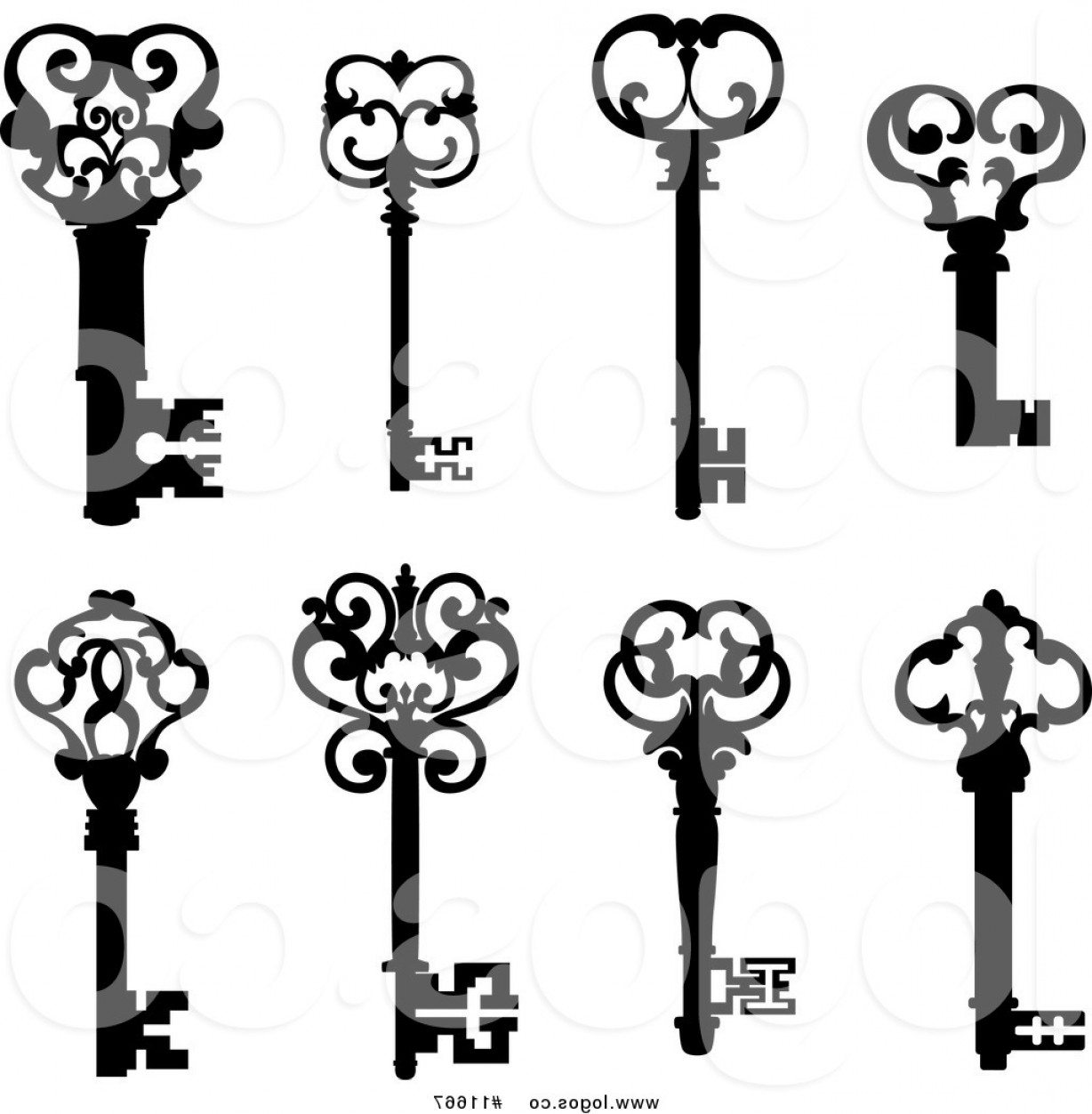 Royalty Free Clip Art Vector Black And White Antique.