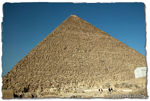 Khafre Pyramid at Giza (by the Sphinx).