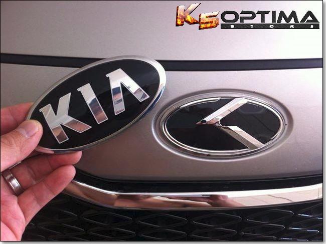 Kia Cadenza 3.0 K Logo Emblem Sets.