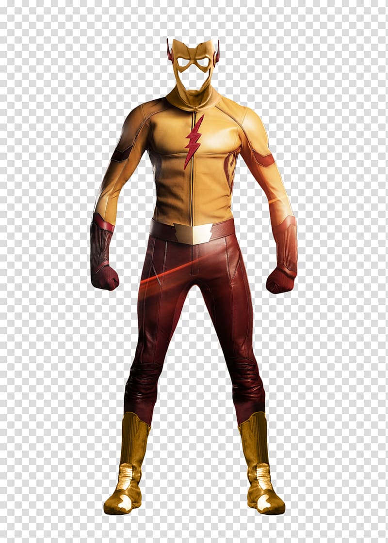 The Flash Wally West Kid Flash Costume, Flash transparent background.