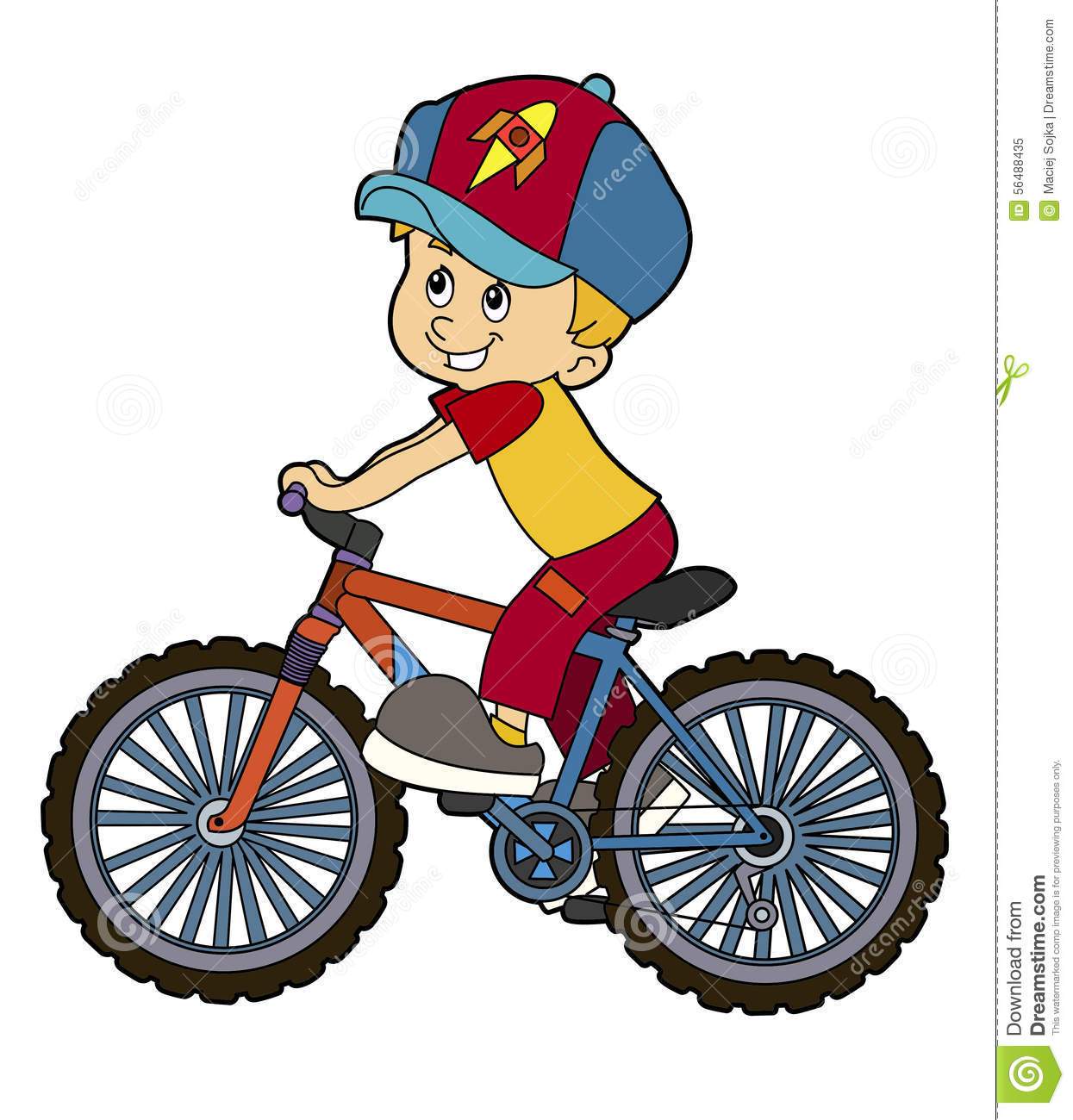 Kid riding bike clipart 2 » Clipart Portal.