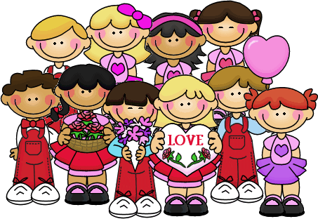 Valentines Day Clipart Kids.