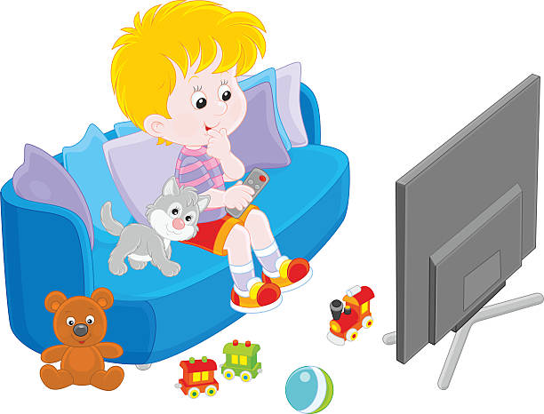  kid  watching  tv  clipart  10 free Cliparts  Download images 