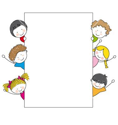Simple Kids Border Clipart Kids Frame Vector by Sbego On Vectorstock.