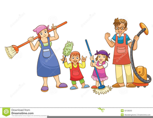 Chores Clipart Children.